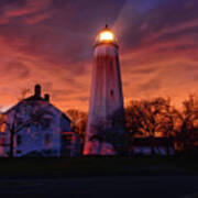 Sandy Hook Lighthouse Poster