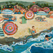 Santa Cruz Beach Boardwalk Poster