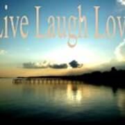 Santa Rosa Live Laugh Love Poster
