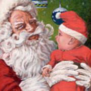 Santas Little Helper Poster