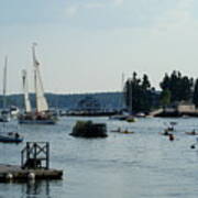Scenic Boothbay Harbor Poster