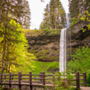 Scenic Waterfalls Poster