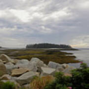 Schoodic Point Maine Poster