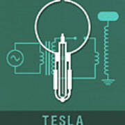 Science Posters - Nikola Tesla - Physicist, Engineer Poster