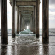 Scripps Pier Poster