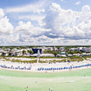Seaside Florida Gulf Aerial Poster