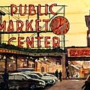 Seattle Market Poster