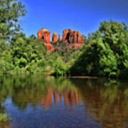 Sedona # 35 - Cathedral Rock Poster