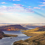 Sheep Creek Overlook - Flaming Gorge Nra Poster