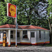 Shell Station Poster