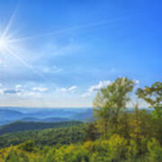 Shenandoah's The Point Overlook Poster