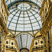 Shopping Anyone? Galleria, Milan Poster