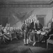 Signing The Declaration Of Independence Poster