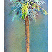Simple Palm Tree Poster