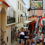 Sintra Street Scene Poster