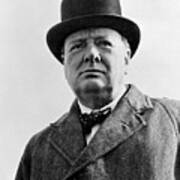 Sir Winston Churchill Poster