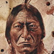 Sitting Bull - Dry Blood Poster