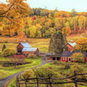 Sleepy Hollow - Pomfret Vermont In Autumn Poster