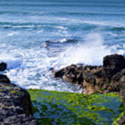 Sligo Bay Crashing Waves Poster