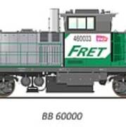 Sncf Bb 60000 Diesel Electric Locomotive Poster