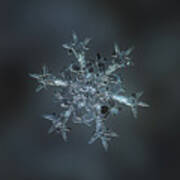 Snowflake Photo - Starlight Ii Poster