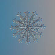 Snowflake Photo - Wheel Of Time Poster