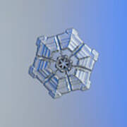 Snowflake Photo - Winter Fortress Poster