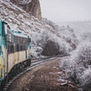 Snowy Verde Canyon Railroad Poster
