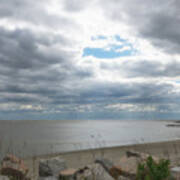 Southern Sunshine Over Breach Inlet Poster