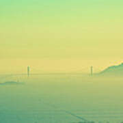 Split Tone Gate Bridge Poster