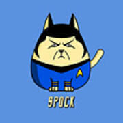 Spock The Cat Poster