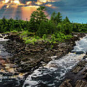 St. Louis River At Jay Cooke State Park Mn Poster