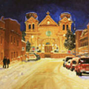 St. Francis Cathedral Basilica Poster