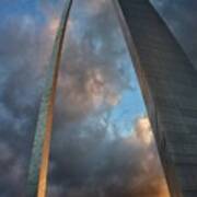 St. Louis Arch At Sunrise Poster