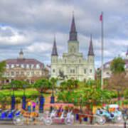 St. Louis Cathedral Poster