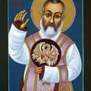 St Padre Pio Mother Pelican 047 Poster
