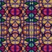 Stained Glass Patterns Poster