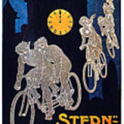 Stern - Fahrrad-werke - Berlin, Germany - Vintage Advertising Poster Poster