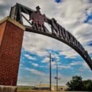 Stockyard City Entrance Poster