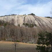 Stone Mountain Early Spring Poster