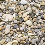 Stone Pebbles Patterns Poster