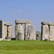 Stonehenge Morning Poster