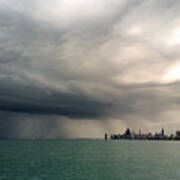 Storms Over Chicago Poster