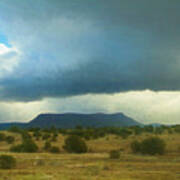 Stormy Mohave County Landscape Poster