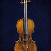 Stradivarius Violin Front Poster