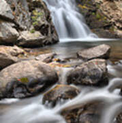 Streams Below Falls Creek Falls Poster