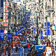 Street Scene - Portugal Poster
