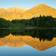 Summer Reflections In Glencoe Poster