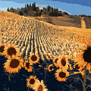 Sunflower Paradise Poster