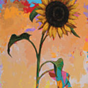 Sunflowers #3 Poster